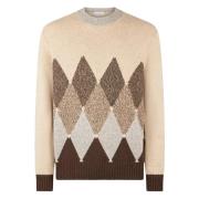 Mouline Beige Pullover Sweater Ballantyne , Beige , Heren