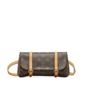 Pre-owned Canvas crossbody-bags Louis Vuitton Vintage , Brown , Dames