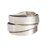 Dubbelgevouwen Ring Werkstatt:Munchen , Gray , Unisex