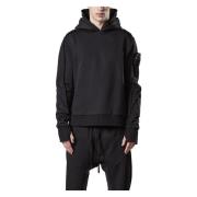 Hoodie met Zak Thom Krom , Black , Heren