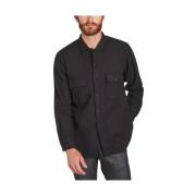 Casual overhemd Universal Works , Black , Heren