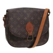 Pre-owned Canvas louis-vuitton-bags Louis Vuitton Vintage , Brown , Da...