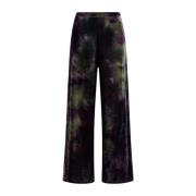 Velvet Tye & Dye Broek Maliparmi , Multicolor , Dames