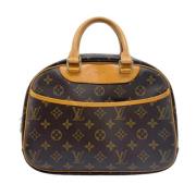 Pre-owned Canvas louis-vuitton-bags Louis Vuitton Vintage , Brown , Da...