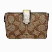 Pre-owned Canvas wallets Coach Pre-owned , Brown , Dames