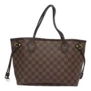 Pre-owned Canvas totes Louis Vuitton Vintage , Brown , Dames