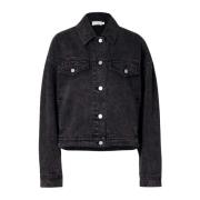 Denimjack met Lucky Stijl Wakakuu Icons , Gray , Dames