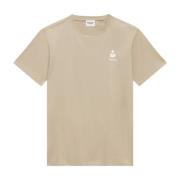 Casual wit T-shirt Isabel Marant Étoile , Beige , Dames