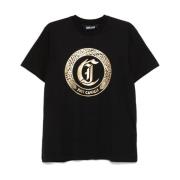 Zwarte T-shirts en Polos ***cv Just Cavalli , Black , Heren