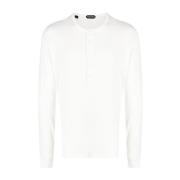 Long Sleeve Tops Tom Ford , White , Heren