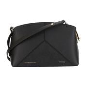 Stijlvolle Zwarte Handtas Victoria Beckham , Black , Dames