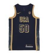 Basketbal Tanktop 50e Verjaardag Limited Edition Nike , Blue , Heren