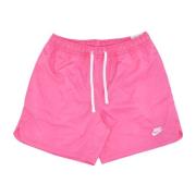 Mesh Gevoerde Zwemshorts Pinksicle/Wit Nike , Pink , Heren