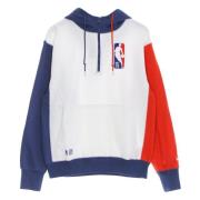 NBA Fleece Hoodie Courtside White Nike , Multicolor , Heren