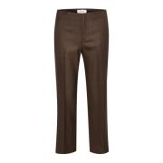 Bootcut Broek Hot Fudge Melange Part Two , Brown , Dames