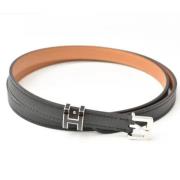 Pre-owned Leather belts Hermès Vintage , Black , Dames