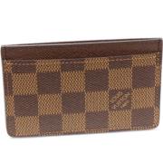 Pre-owned Canvas wallets Louis Vuitton Vintage , Brown , Heren