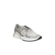 Grijze Haze Oversized Sneakers Philippe Model , Gray , Heren