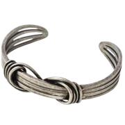 Pre-owned Metal bracelets Yves Saint Laurent Vintage , Gray , Dames