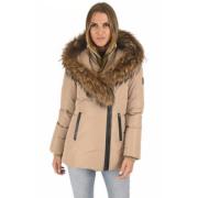 Premium Kameel Donsjas Mackage , Brown , Dames