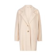 Lang Cardigan Blazer Biscuit Esqualo , Beige , Dames