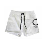 Heren Logo Milano 1911 Lux Kostuum Trussardi , White , Heren