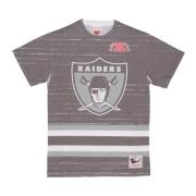 Oakland Raiders NFL Jumbotron Tee Mitchell & Ness , Multicolor , Heren