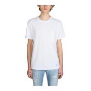 Katoenen Print T-shirt RTA , White , Heren