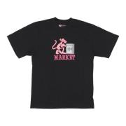 Pink Panther Zwart Heren T-shirt Market , Black , Heren