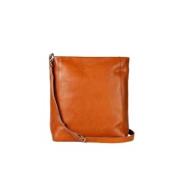 Sofia Leren Handtas Cognac O My Bag , Brown , Unisex