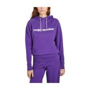 Paarse Croque-Monsieur Hoodie La Petite Française , Purple , Dames