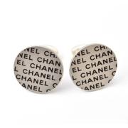 Pre-owned Metal earrings Chanel Vintage , Gray , Dames