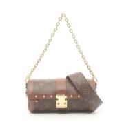 Pre-owned Leather louis-vuitton-bags Louis Vuitton Vintage , Brown , D...