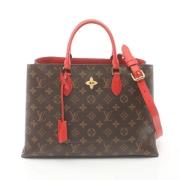 Pre-owned Leather louis-vuitton-bags Louis Vuitton Vintage , Brown , D...