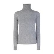 Grijze Cashmere Trui Max Mara Studio , Gray , Dames