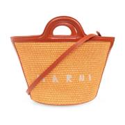 Tropicalia shopper tas Marni , Orange , Dames