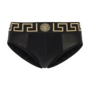 Heren Boxershorts Ondergoed Versace , Black , Heren