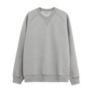 Crew Neck Sweatshirt Carhartt Wip , Gray , Heren