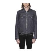 Denimjack met leren band RTA , Gray , Heren