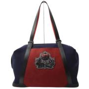 Pre-owned Canvas shoulder-bags Christian Louboutin Pre-owned , Blue , ...