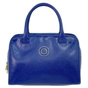 Pre-owned Leather celine-bags Celine Vintage , Blue , Dames