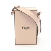 Pre-owned Leather fendi-bags Fendi Vintage , Pink , Dames