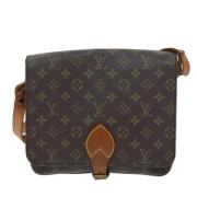 Pre-owned Canvas louis-vuitton-bags Louis Vuitton Vintage , Brown , Da...