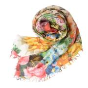 Pre-owned Canvas scarves Gucci Vintage , Multicolor , Dames