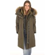 Premium Canadese Parka Shiloh-f Mackage , Green , Dames