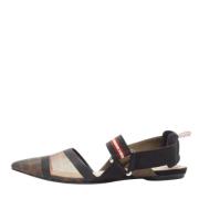 Pre-owned Canvas sandals Fendi Vintage , Brown , Dames