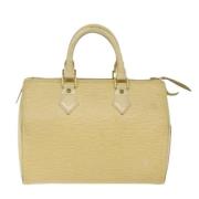 Pre-owned Leather louis-vuitton-bags Louis Vuitton Vintage , Beige , D...