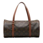 Pre-owned Canvas louis-vuitton-bags Louis Vuitton Vintage , Brown , Da...