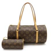 Pre-owned Canvas louis-vuitton-bags Louis Vuitton Vintage , Brown , Da...