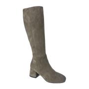 Stijlvolle hoge laarzen Donna Lei , Gray , Dames